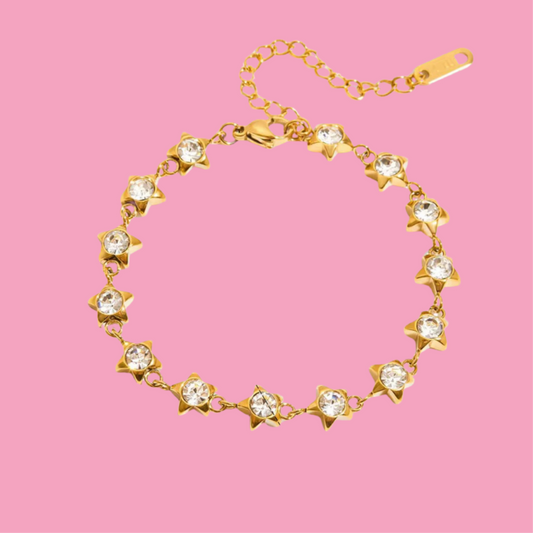Pulsera Estrellas Piedra