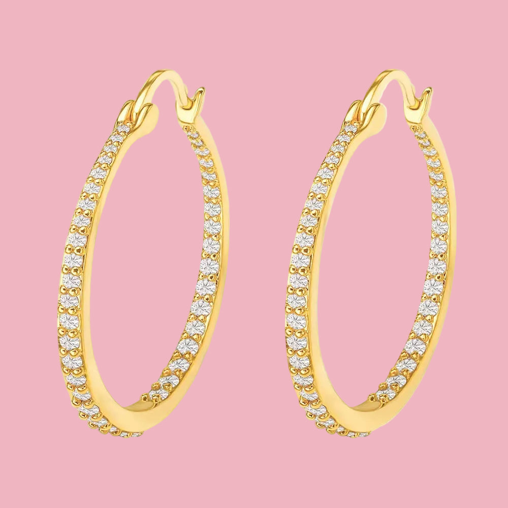 Hoops Zirconia Grandes