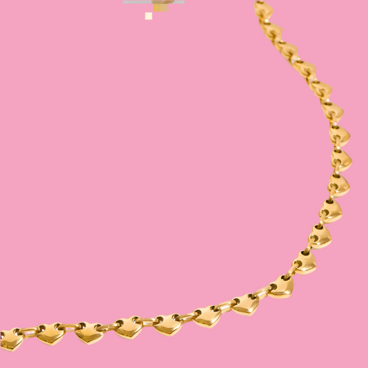 Collar Corazones Links
