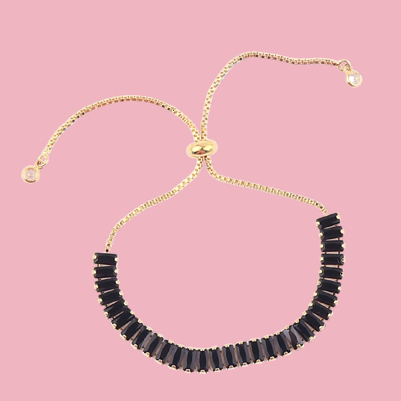 Pulsera Baguette Ajustable