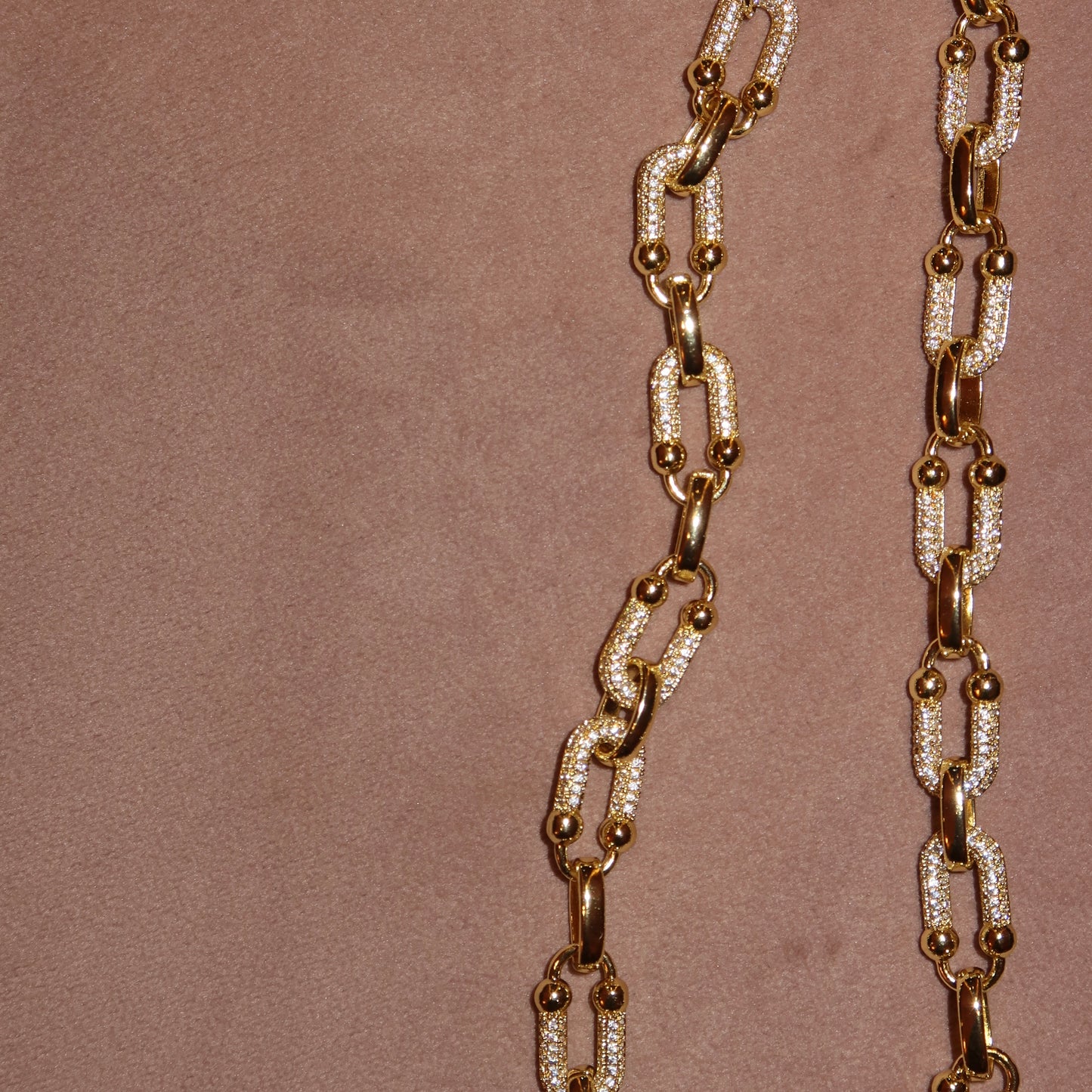 Cadena Chunky Zirconia