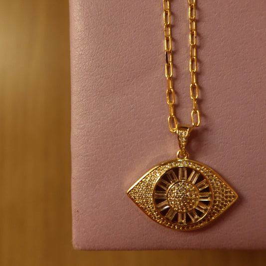 Collar Ojo Zirconia