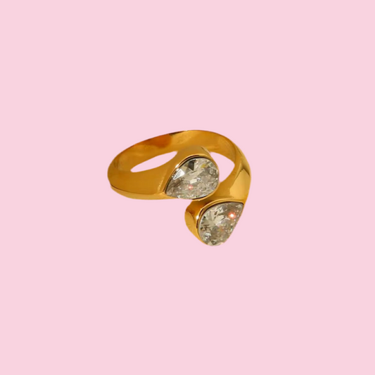 Anillo Drops Piedra