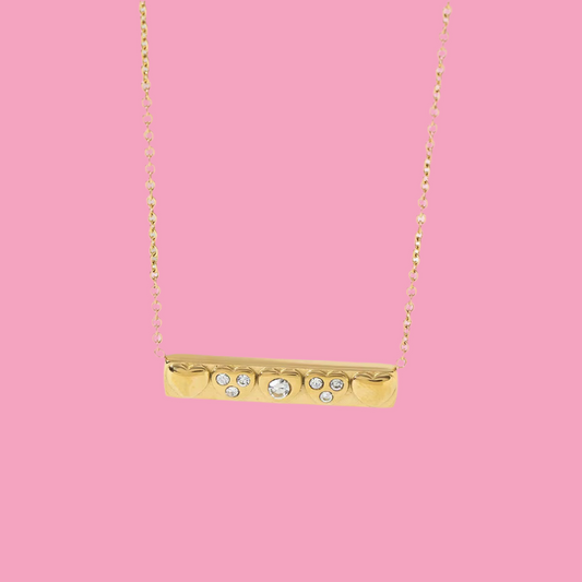 Collar 5 Corazones Mini
