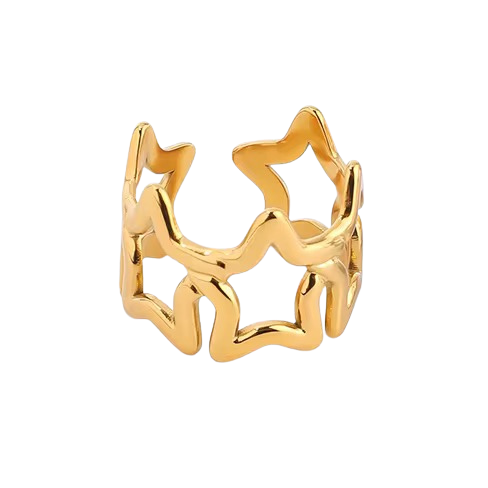 Anillo Estrellas Abierto