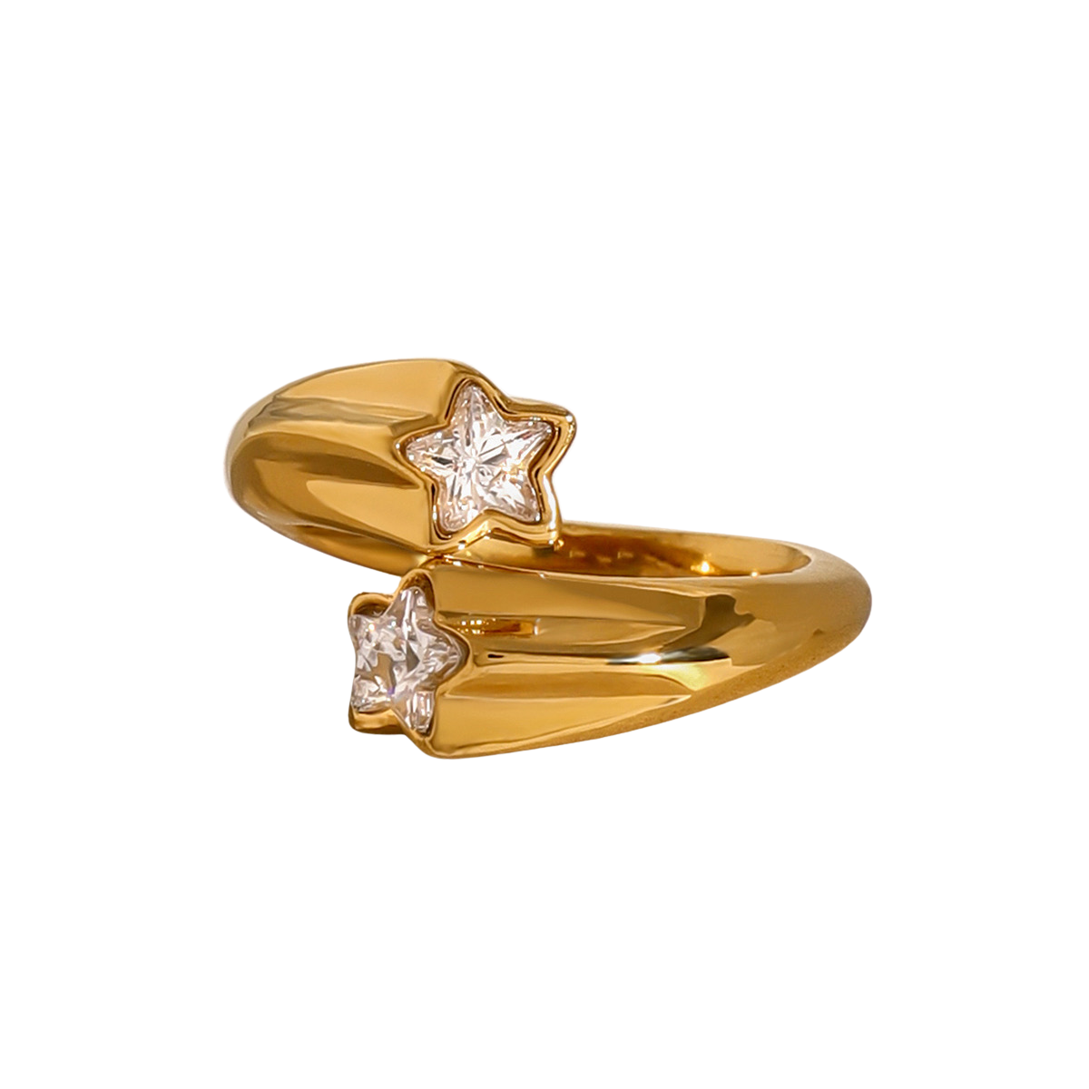 Anillo Doble Estrella