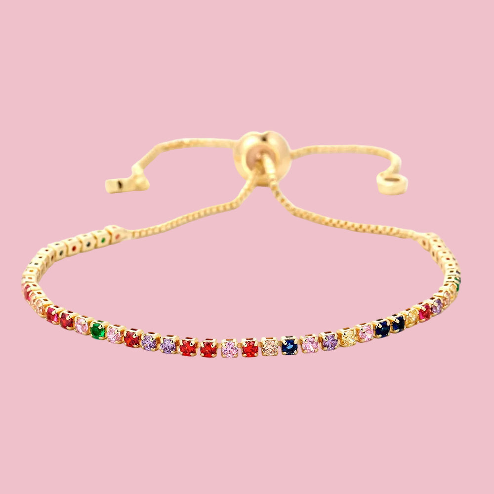 Pulsera Tennis Rainbow