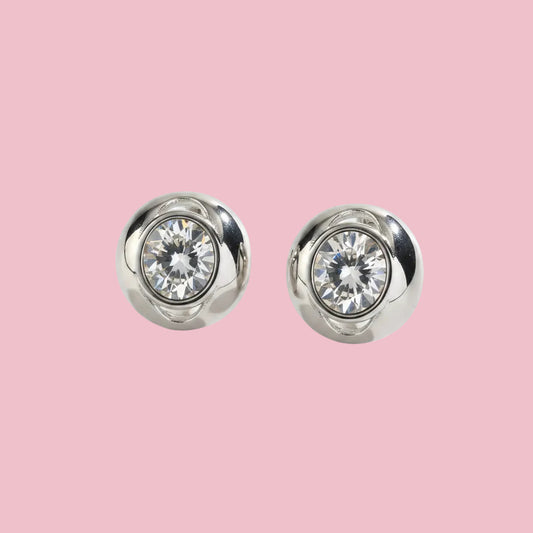 Aretes “Bolita Piedra”