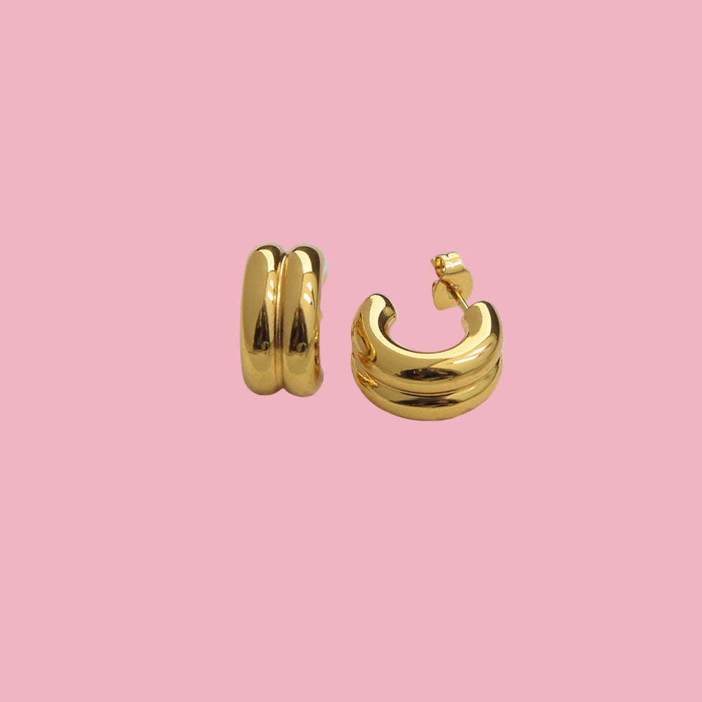 Mini Hoops Chunky Puffy