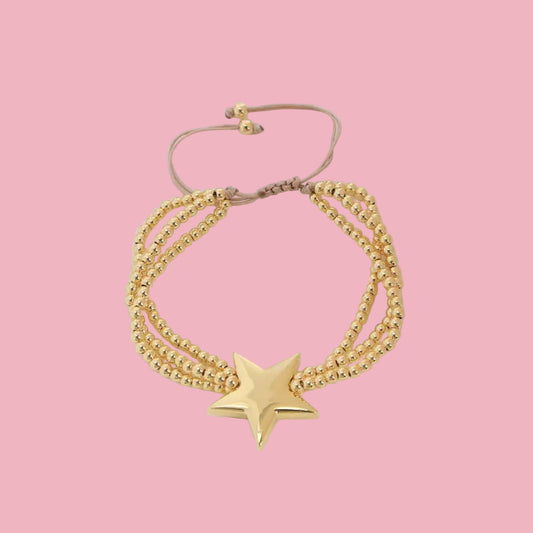 Pulsera Triple Estrella
