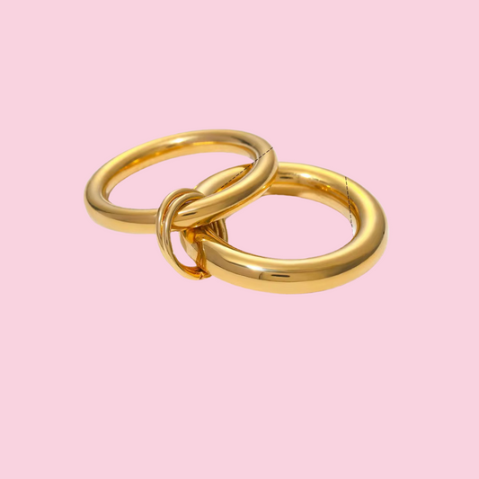 Anillo Doble Liso