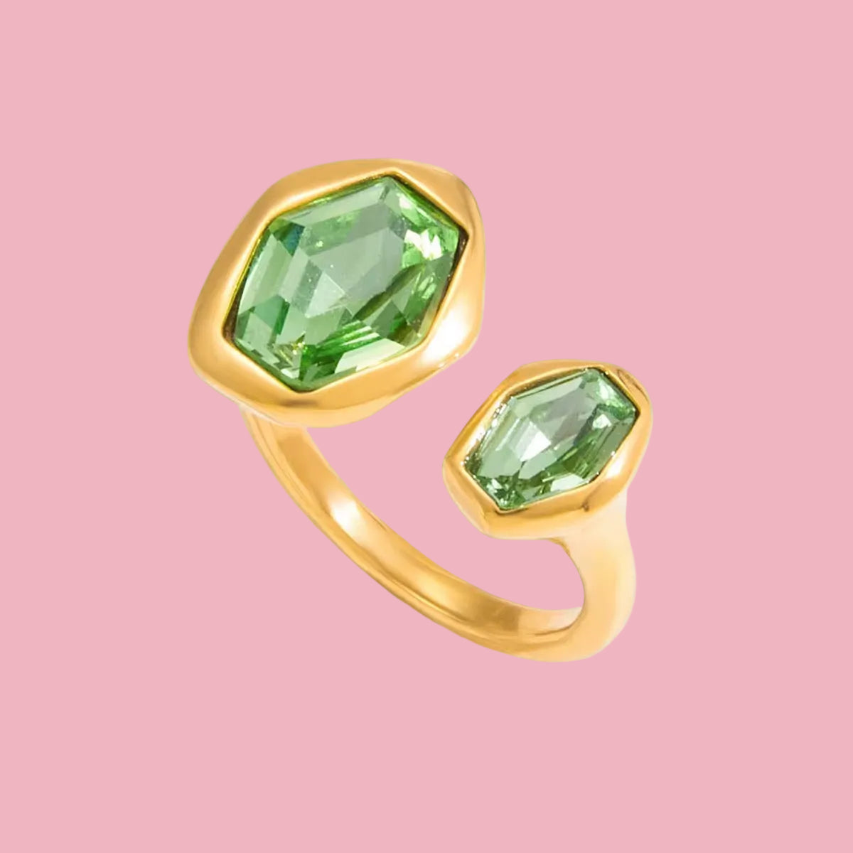 Anillo Green Stone