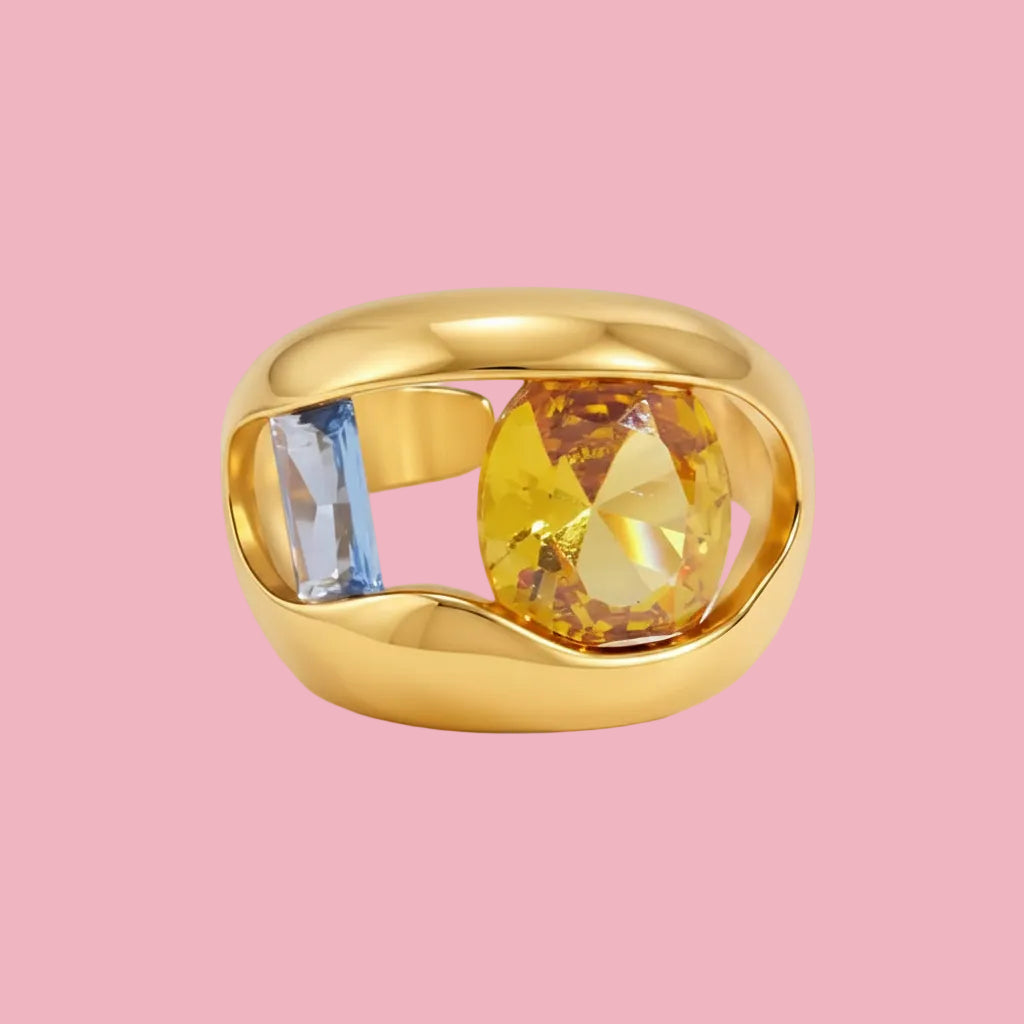 Anillo Blue & Yellow