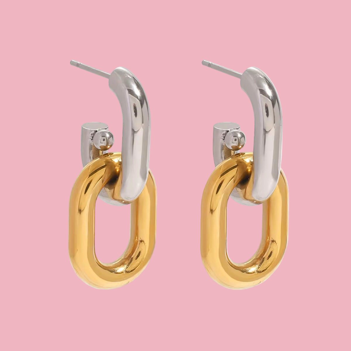 Aretes Links Bicolor