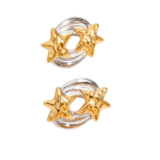Aretes Estrella Fugaz