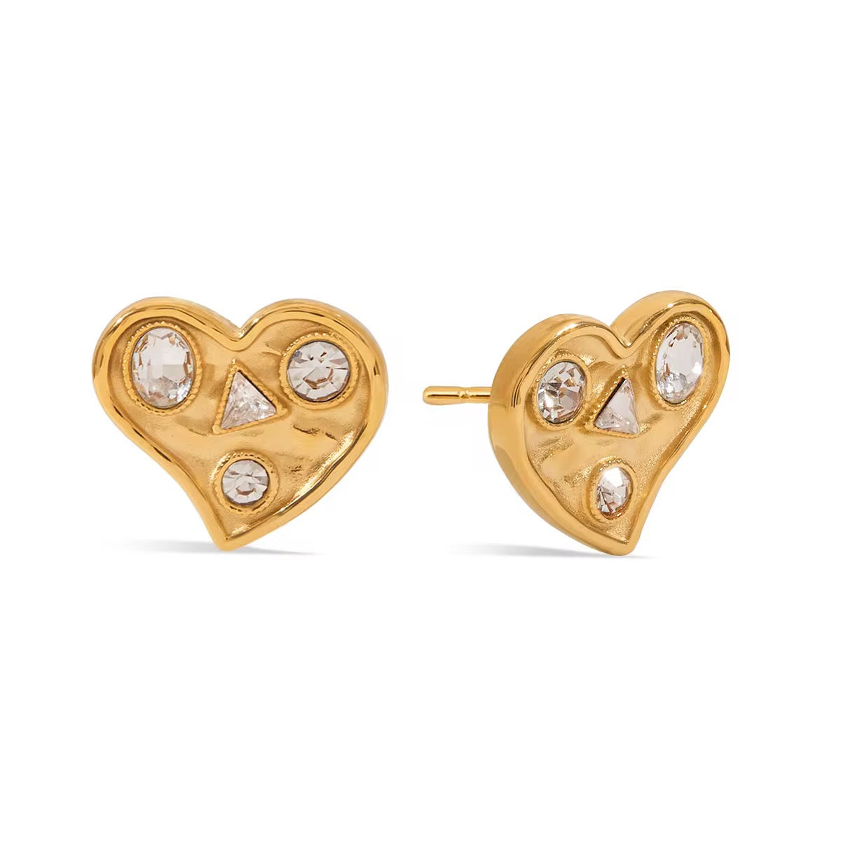 Aretes Corazon Puzzle