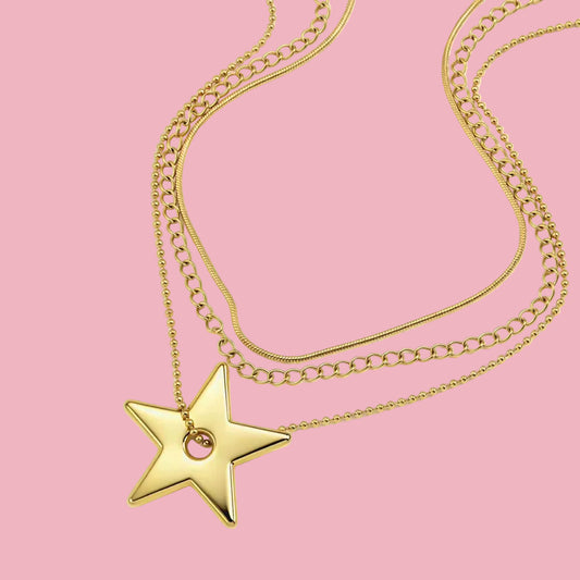 Collar Triple “Starlight”