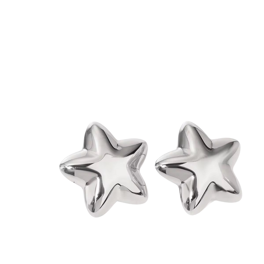 Aretes Estrella Globo