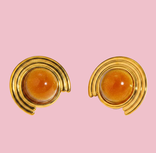 Aretes Carey Orange