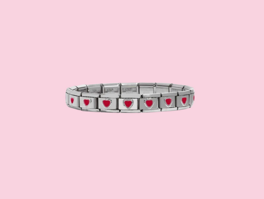 Pulsera Italiana Corazón Amor