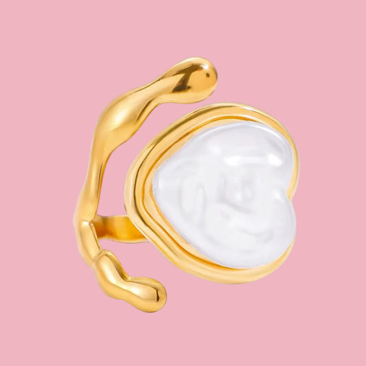 Anillo Abstracto Corazón