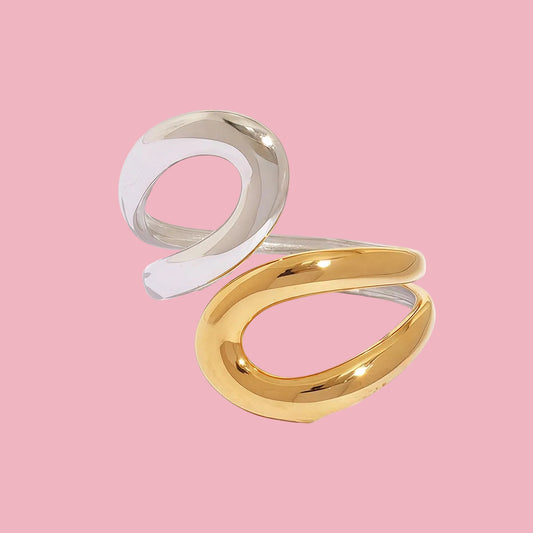 Anillo Loop Bicolor