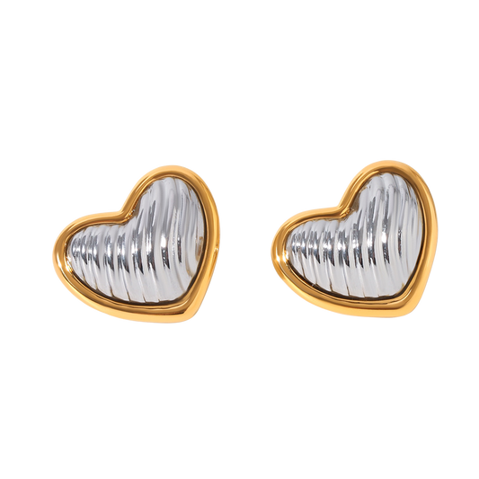 Aretes Corazon