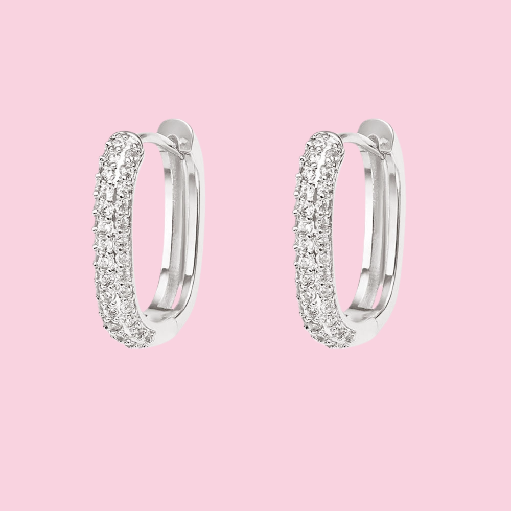 Hoops Square Zirconia