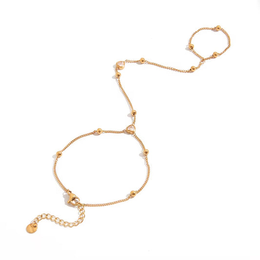 Ring Chain Corazones