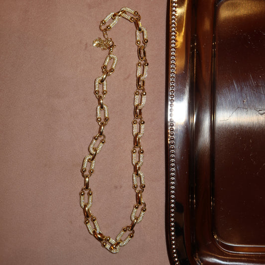 Cadena Chunky Zirconia