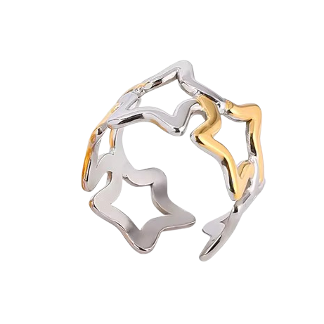 Anillo Estrellas Abierto