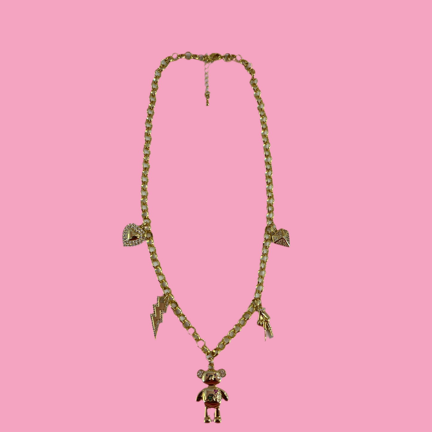 Collar Charms Osito Love