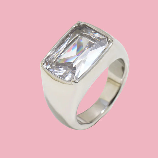 Anillo “Chunky Gem”