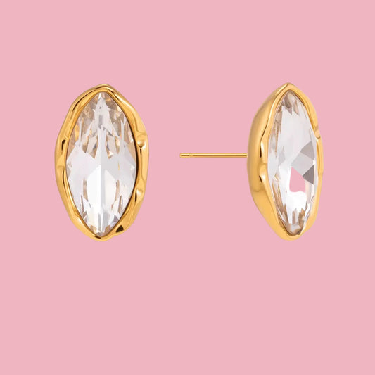 Aretes Drop Zirconia