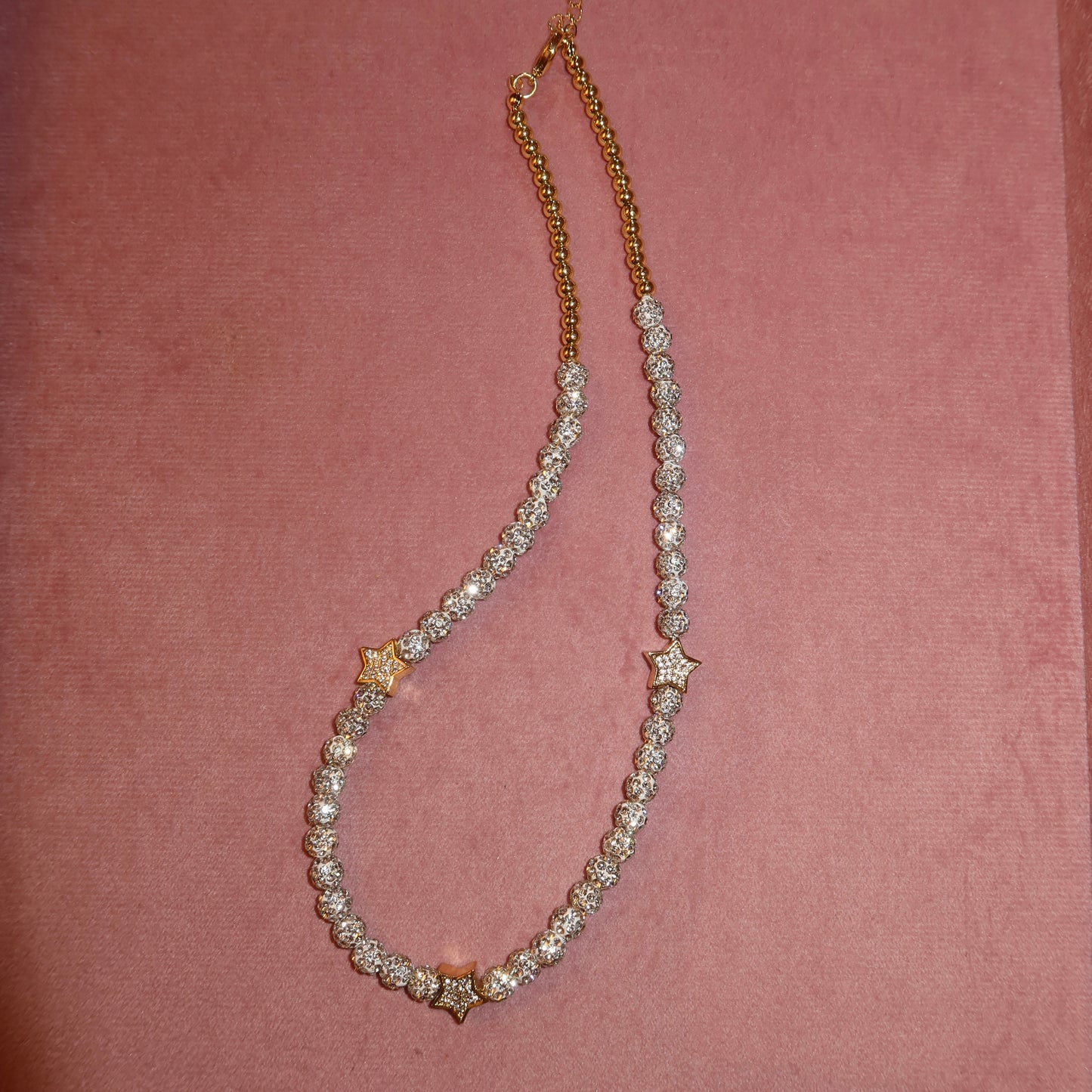 Collar Estrellas Zirconia