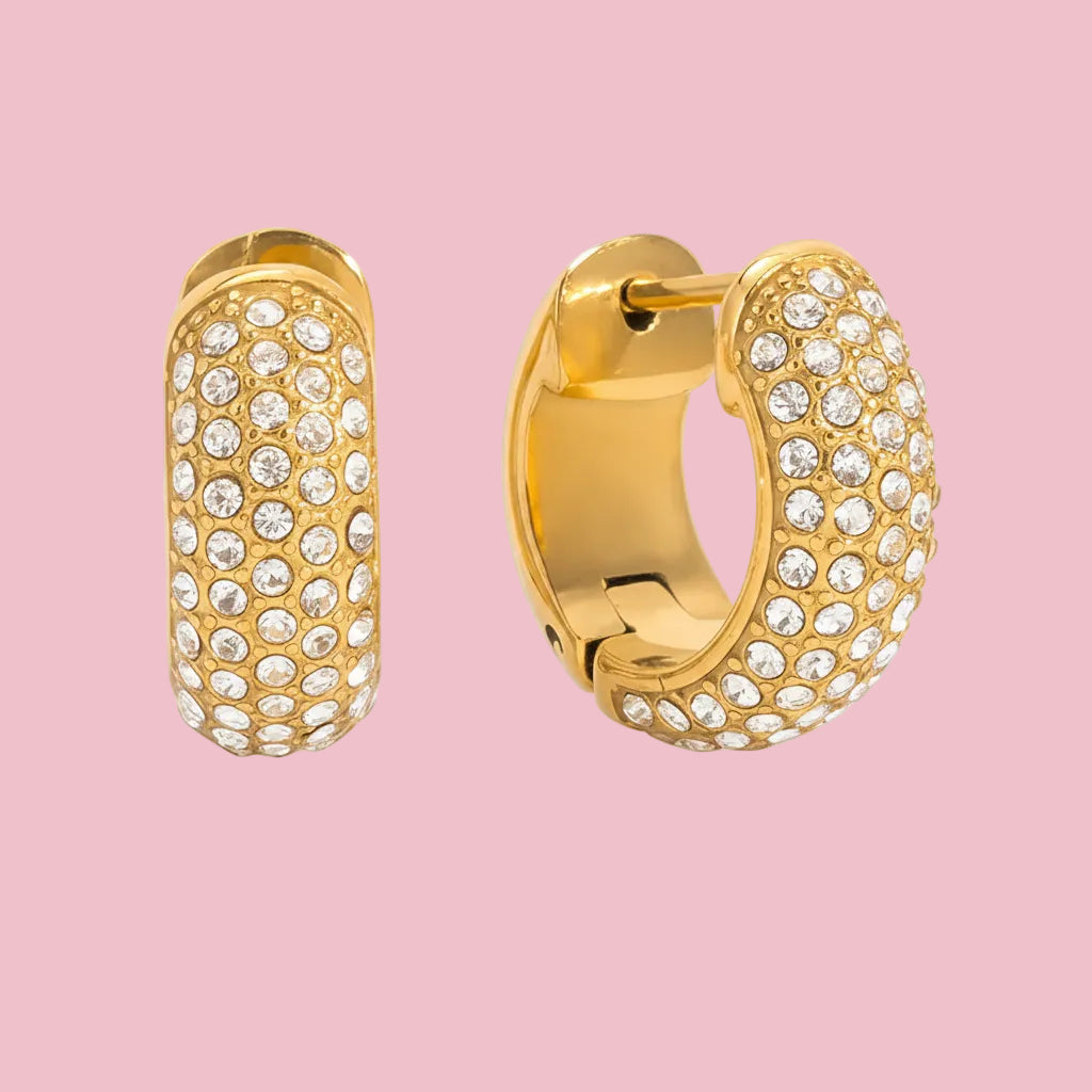 Hoops “Zirconia Chunky”