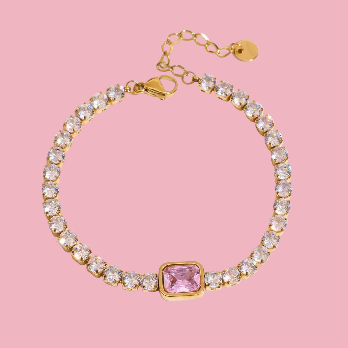 Pulsera Tennis Piedra