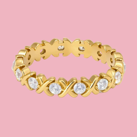 Anillo X Zirconia