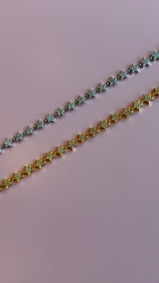 Choker Estrellitas Zirconia