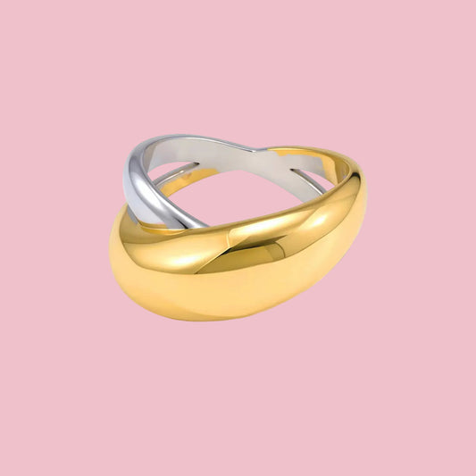 Anillo “Wave X”