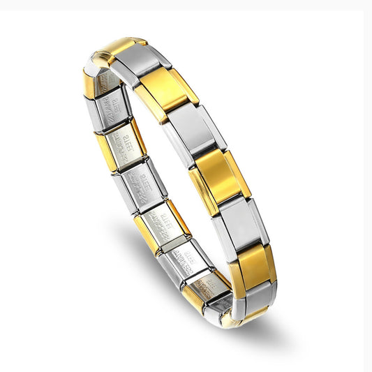Pulsera Italiana Uno y Uno
