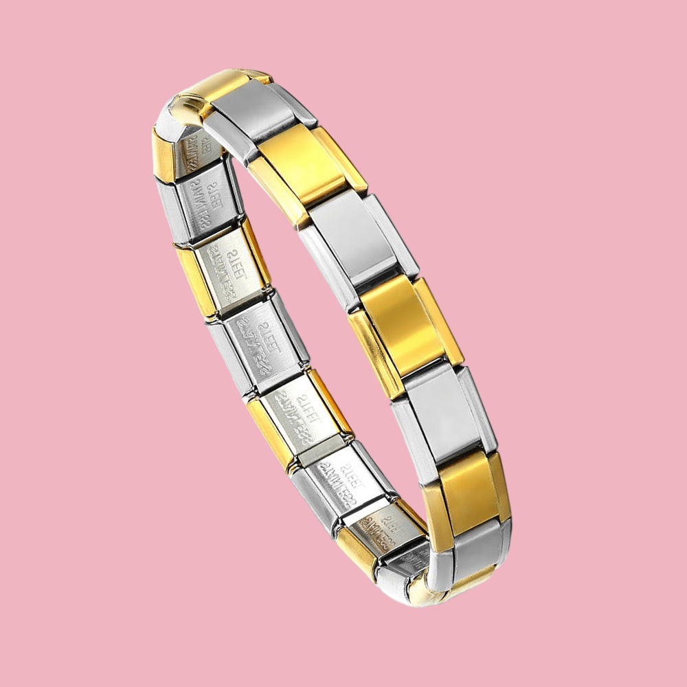 Pulsera Italiana Uno y Uno