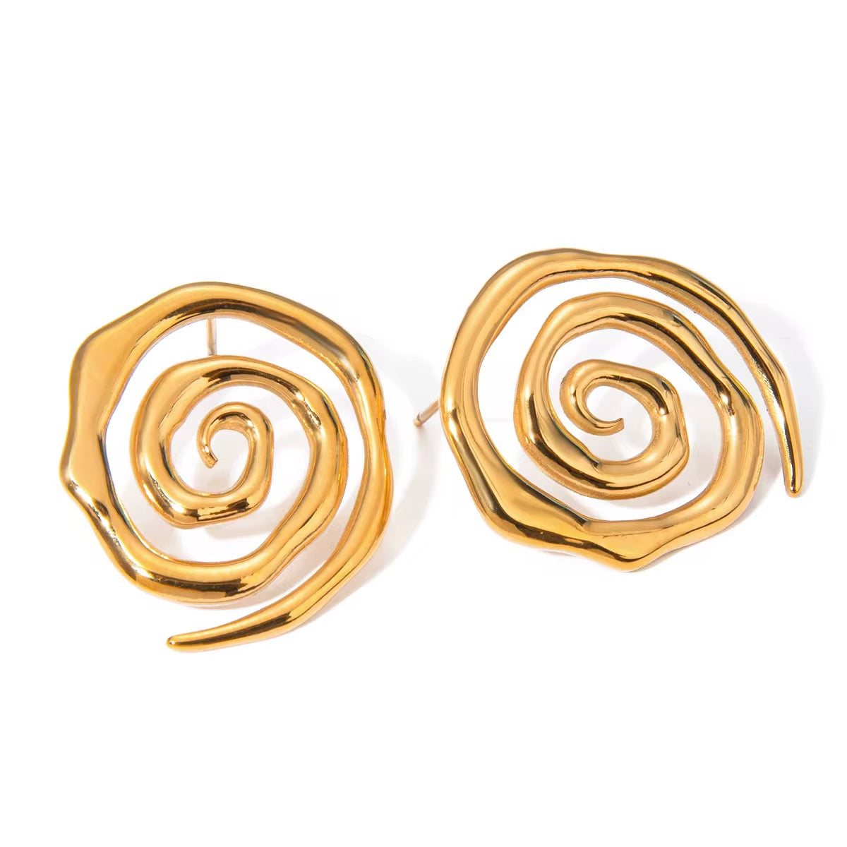 Aretes Espiral Abstractos