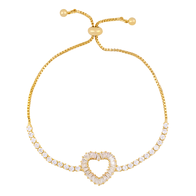 Pulsera Corazon Ajustable