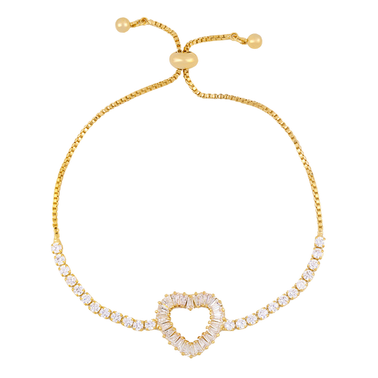 Pulsera Corazon Ajustable