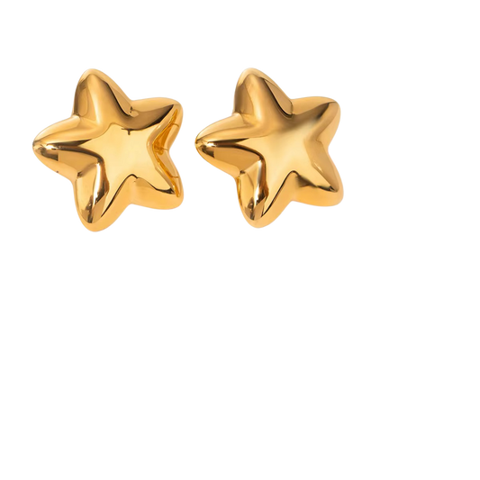 Aretes Estrella Globo