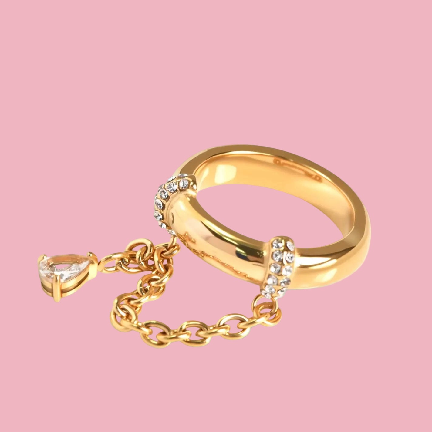 Anillo “Chain Drop”