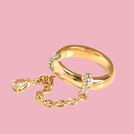 Anillo “Chain Drop”