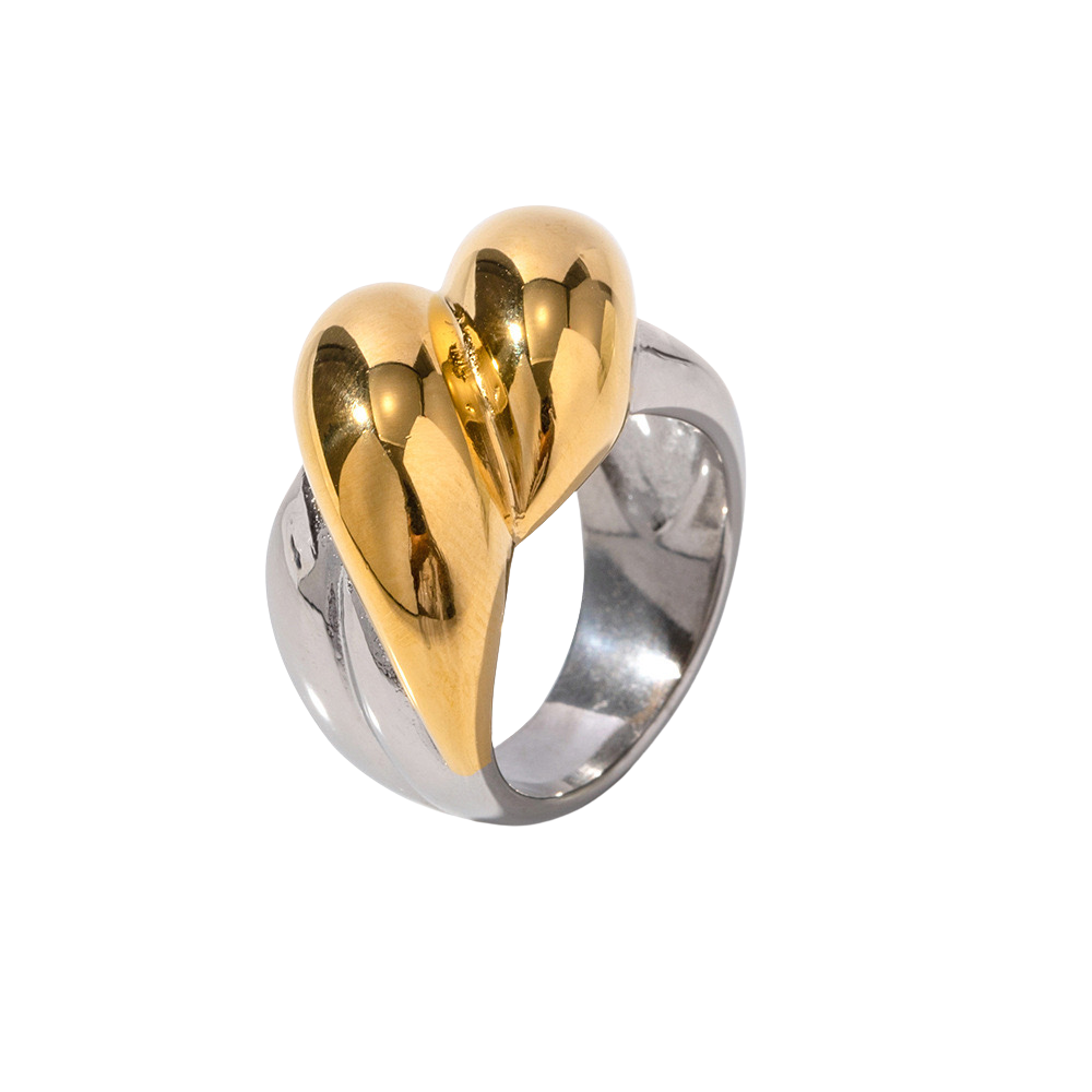 ANILLO TRENZADO BICOLOR