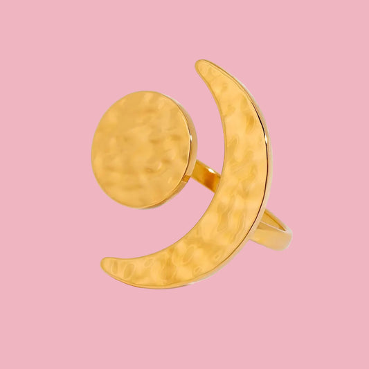 Anillo Luna Círculo